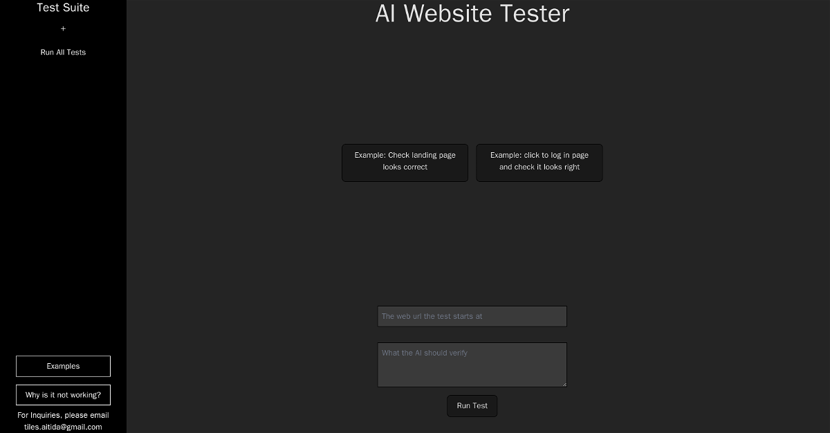 Aitida Test Suite