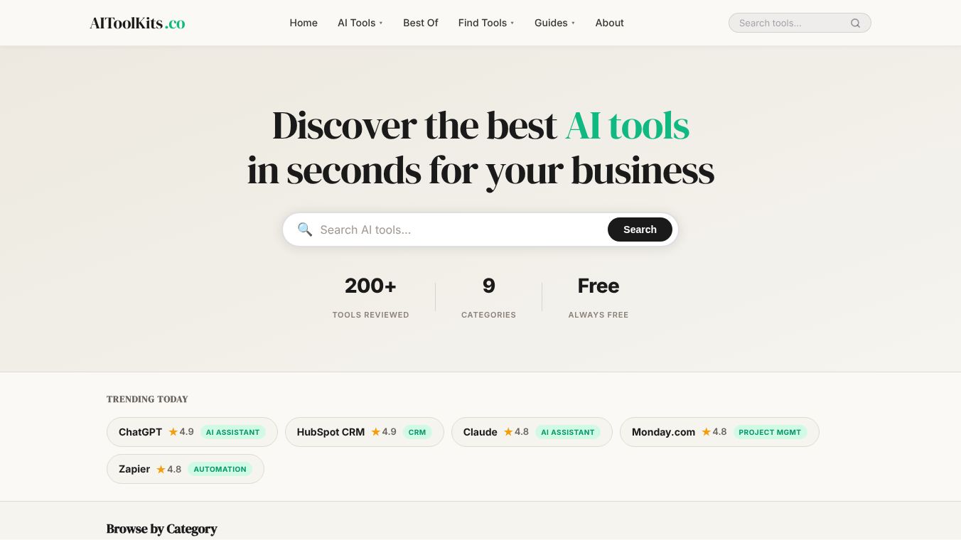 AIToolKits - AI Tools for Small Business