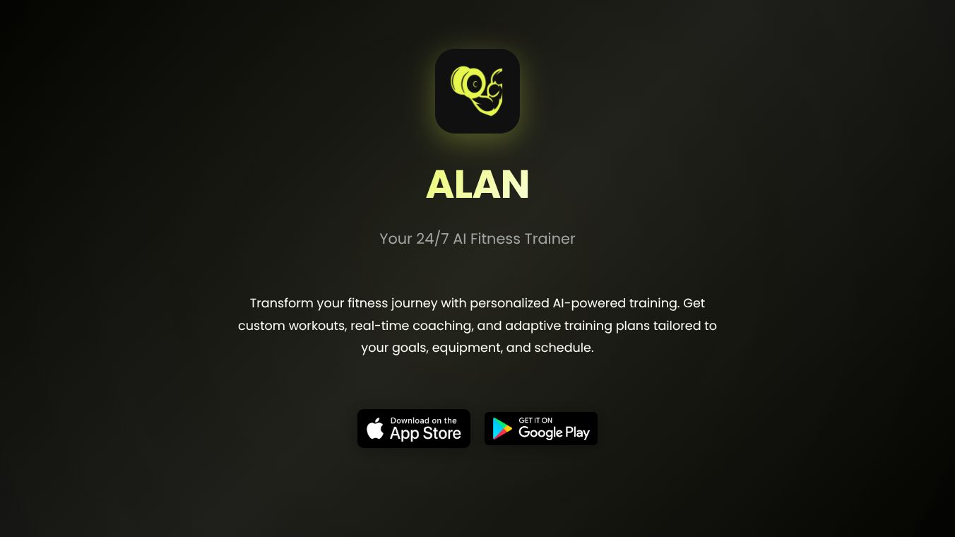 ALAN — AI Fitness Trainer