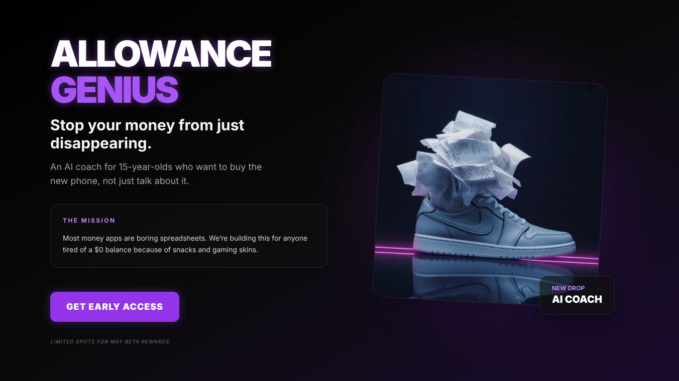 Allowance Genius - AI Powered