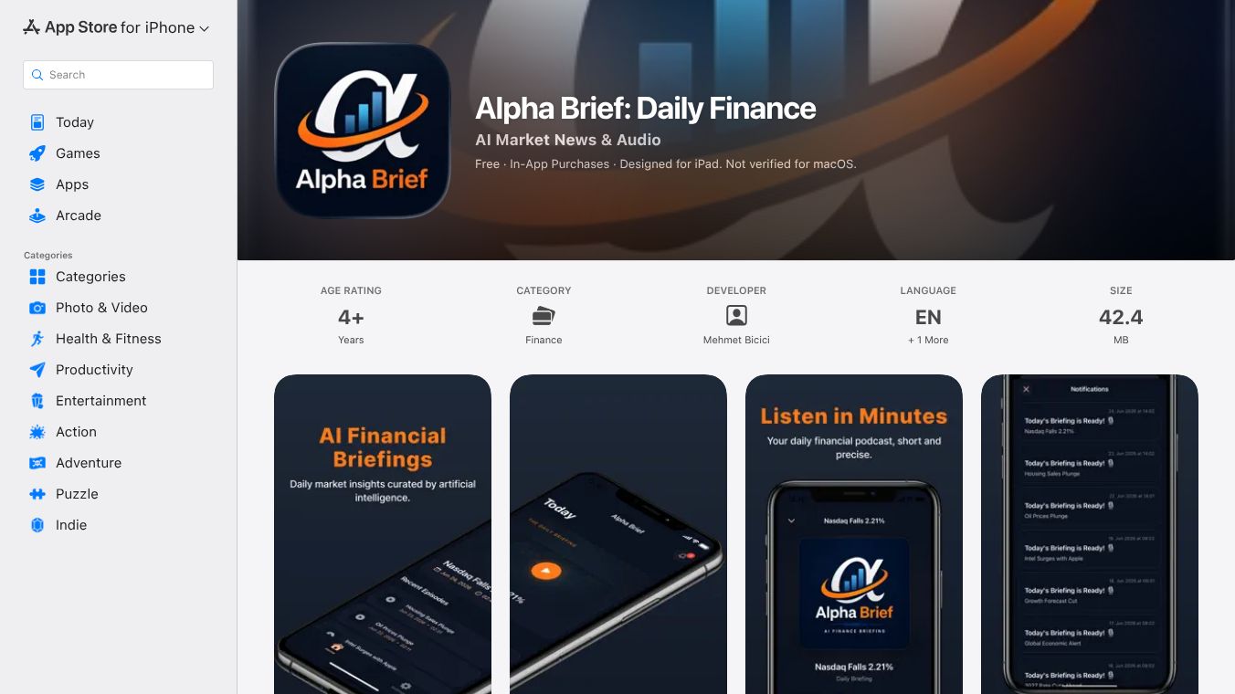 Alpha Brief