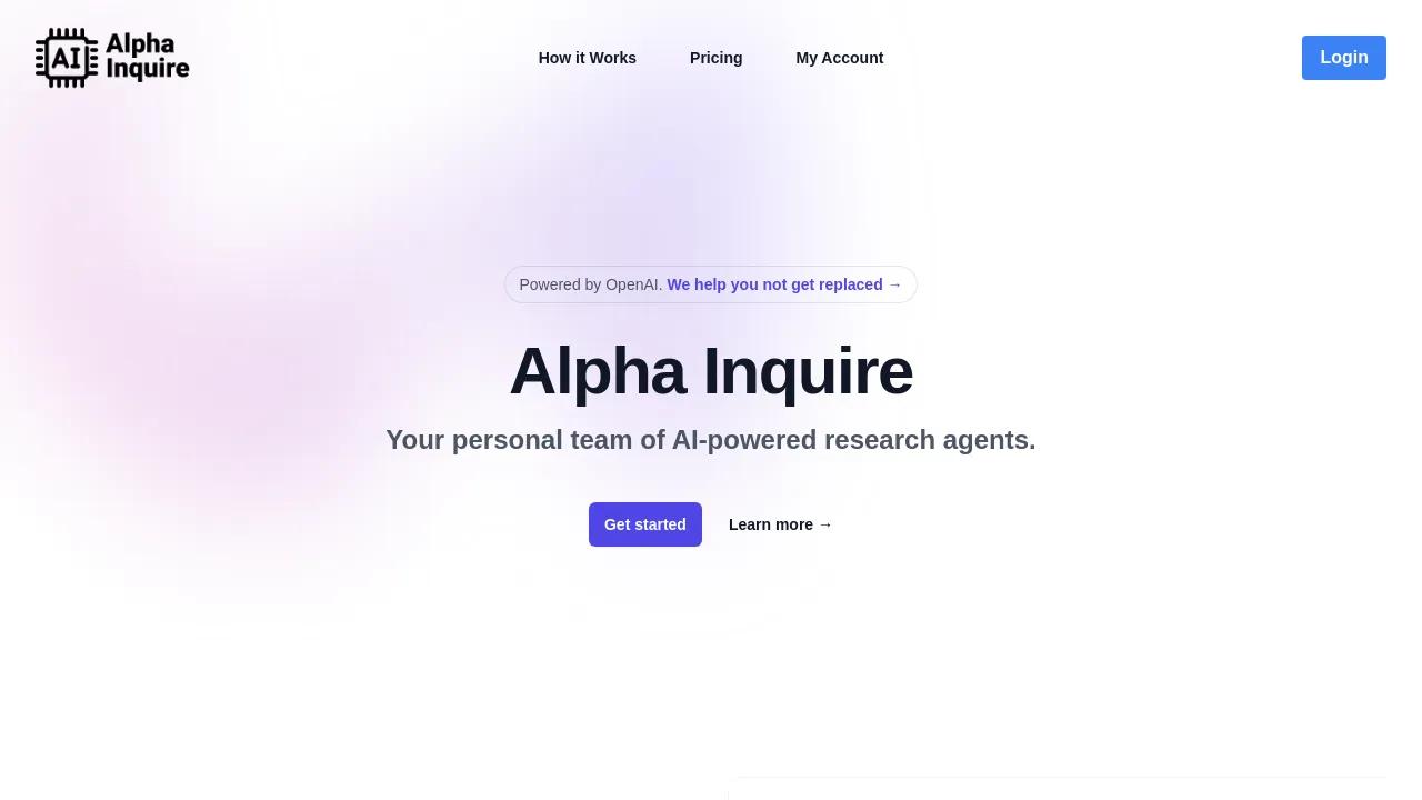 AlphaInquire