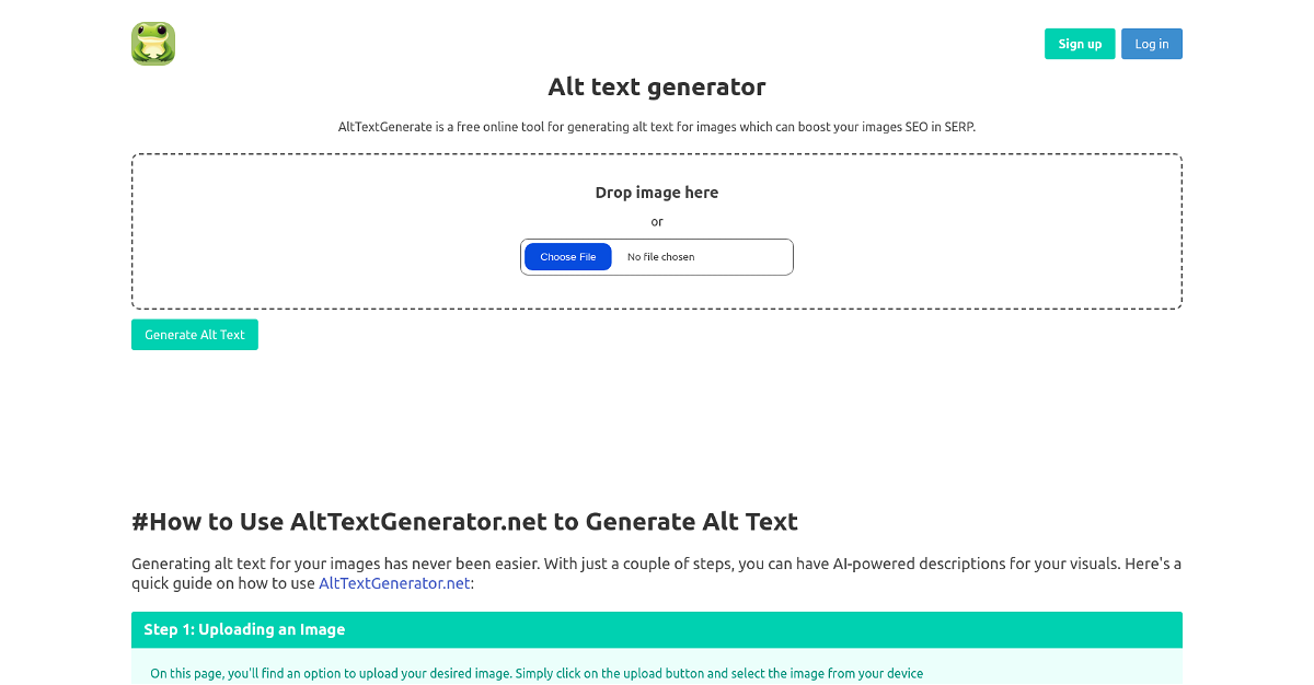 Alt Text Generator