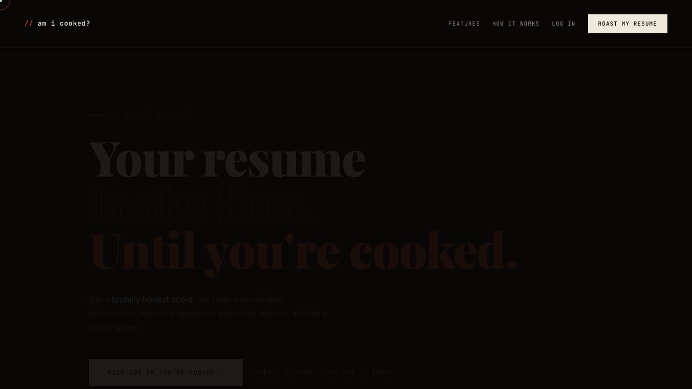 Am I Cooked?