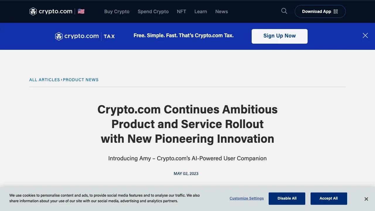 Amy by Crypto.com