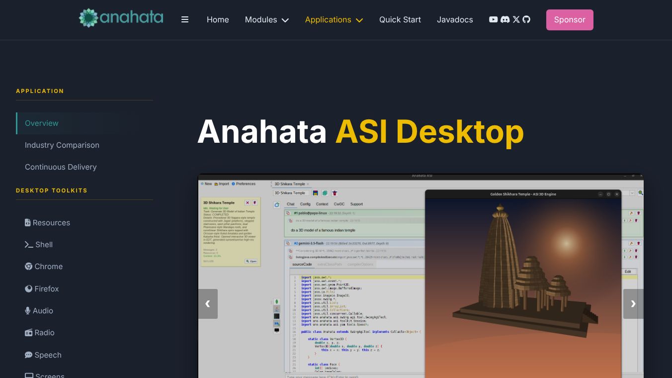Anahata ASI Desktop