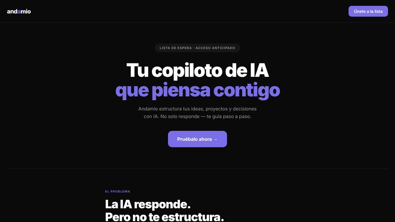 Andamio — Copilot IA