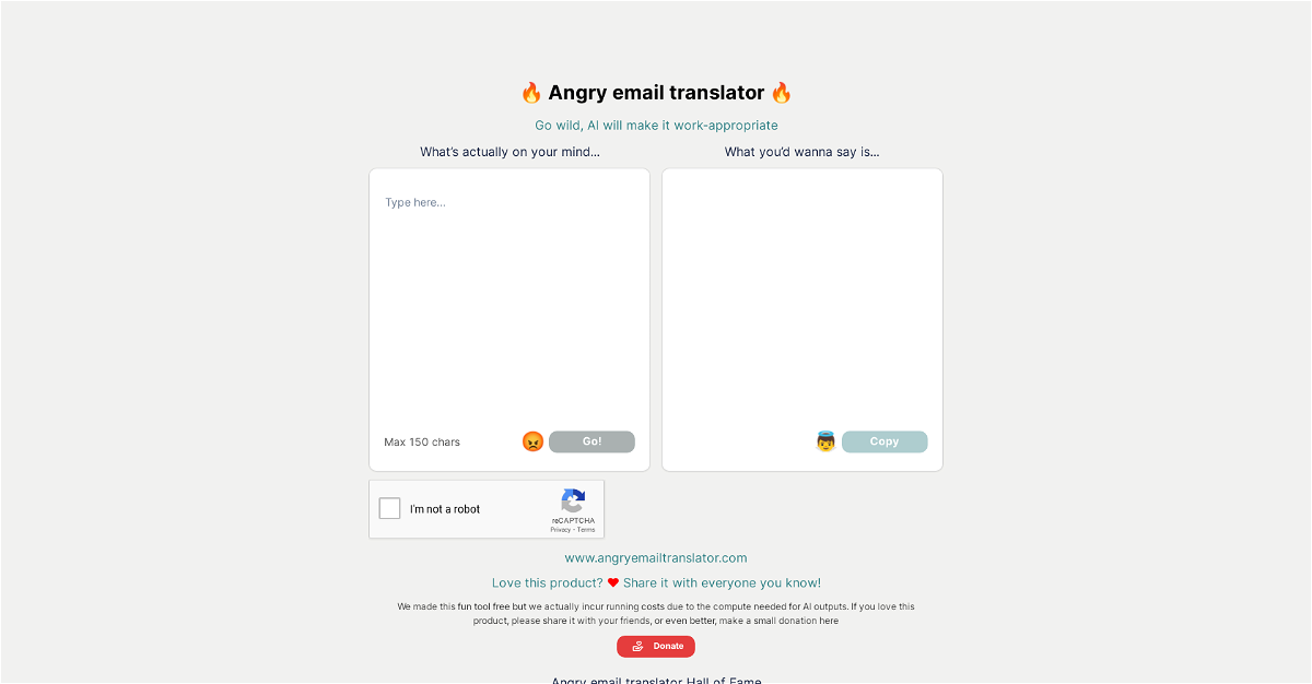 Angry Email Translator