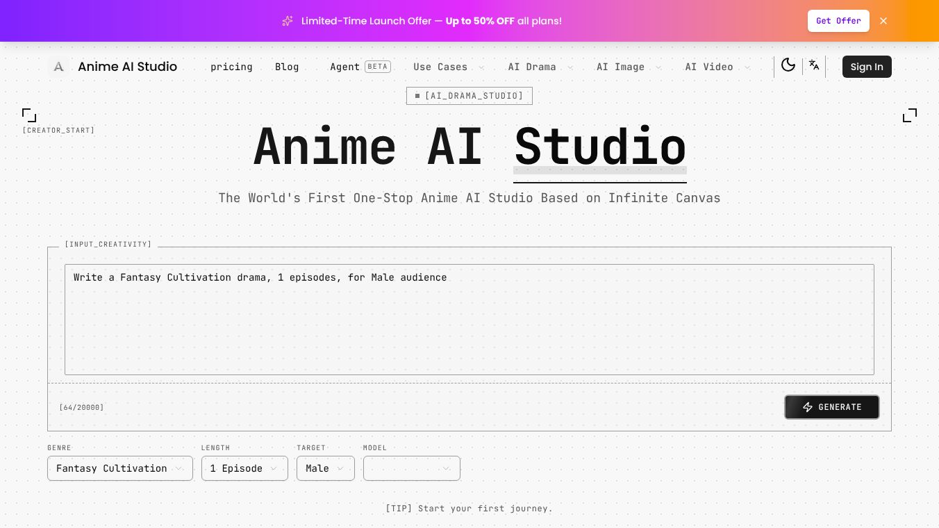 Anime AI Studio