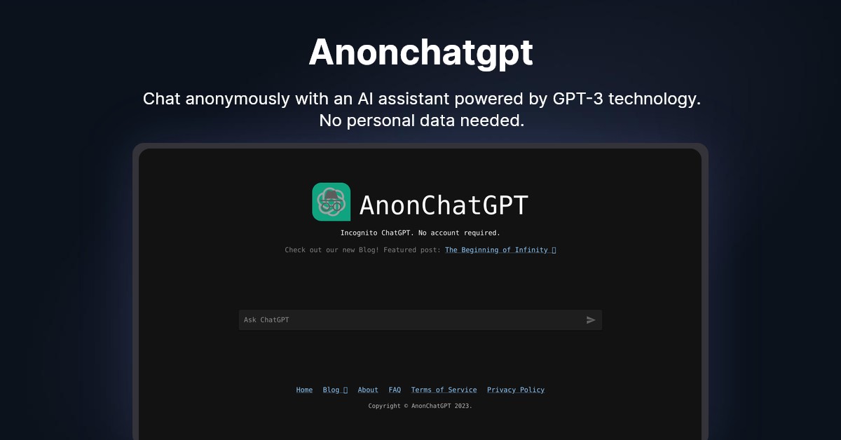 Anonchatgpt