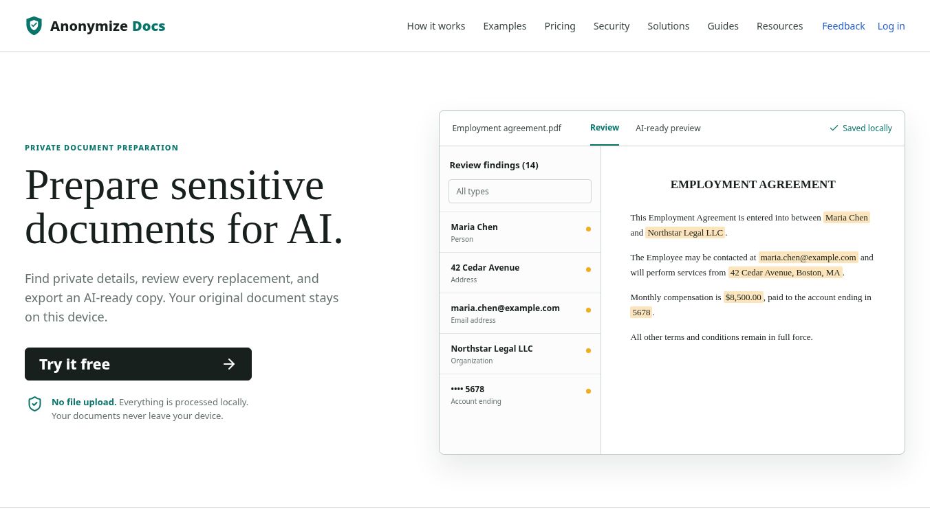 AnonymizeDocs