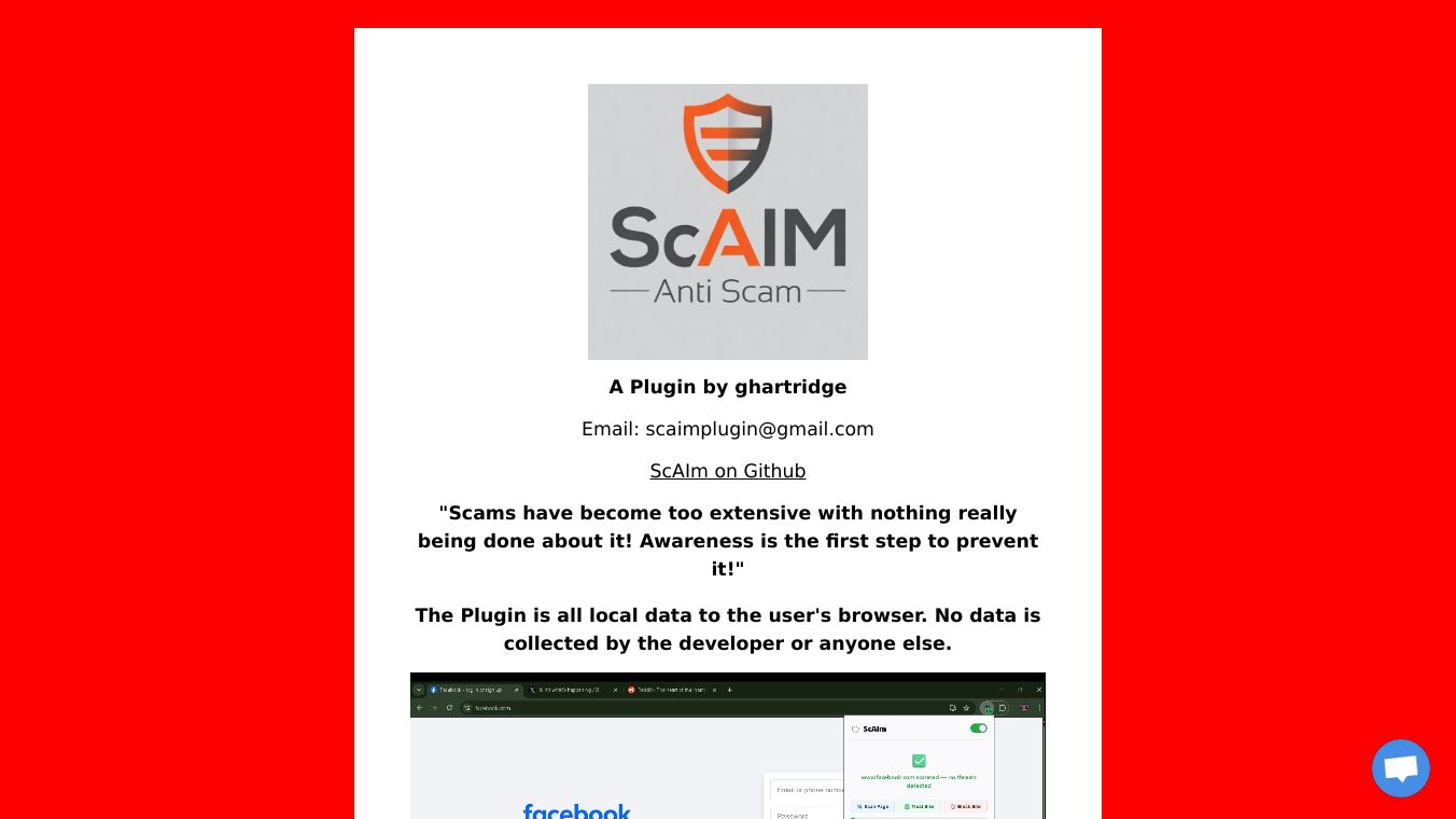 Anti Scam Plugin - ScAIm