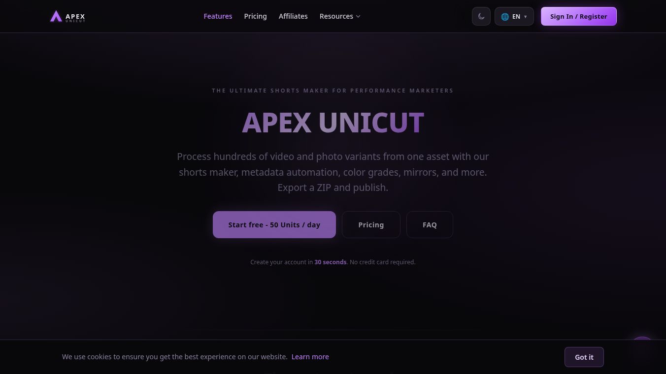 APEX UNICUT