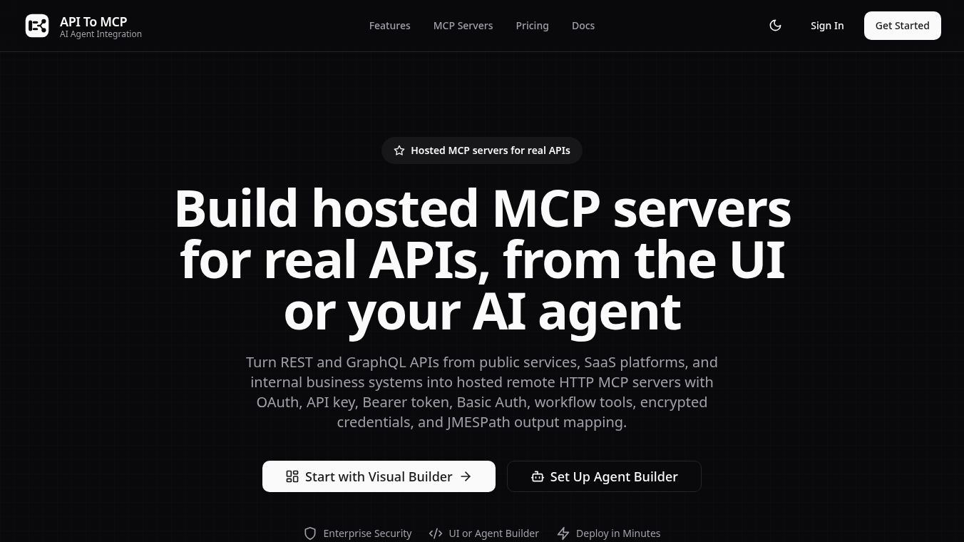 API to MCP