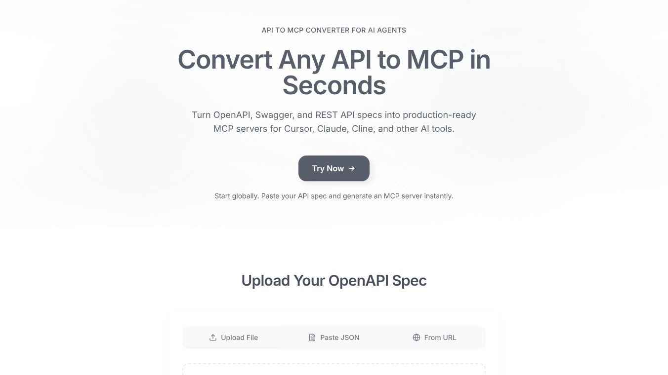API to MCP Converter