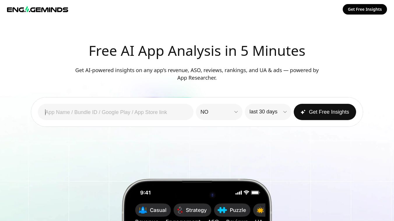 App Researcher by EngageMinds