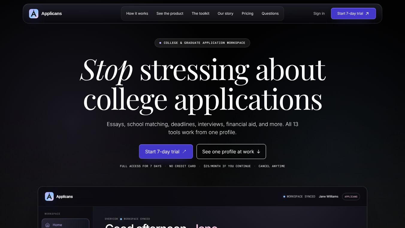 Applicans