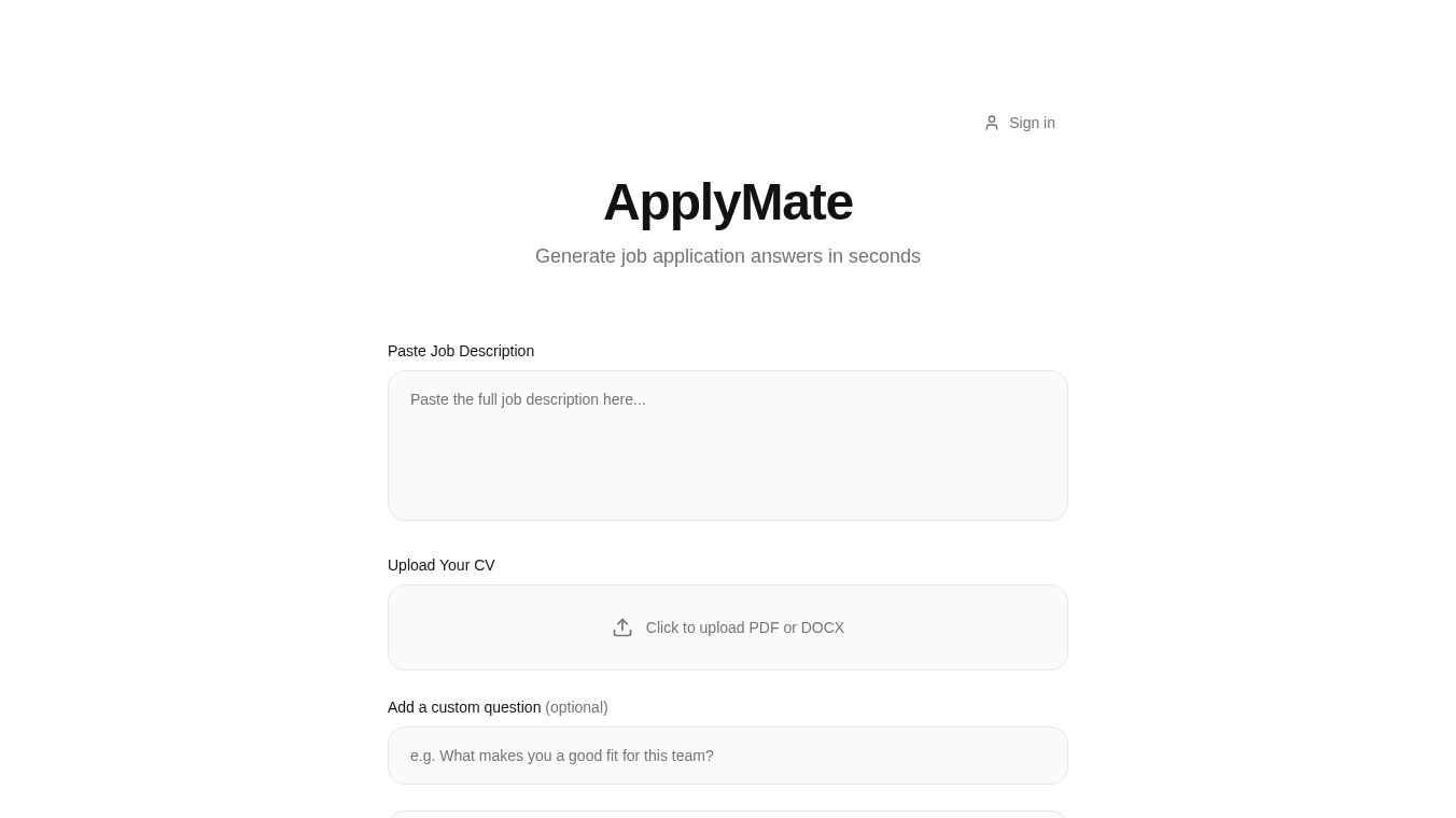 ApplyMateAi