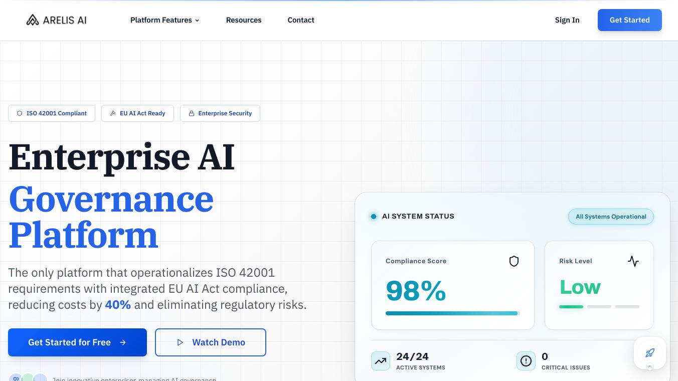 Arelis AI Management System
