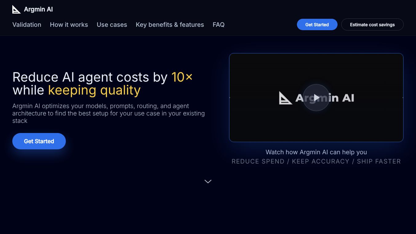 Argmin AI / Cost Optimization for AI
