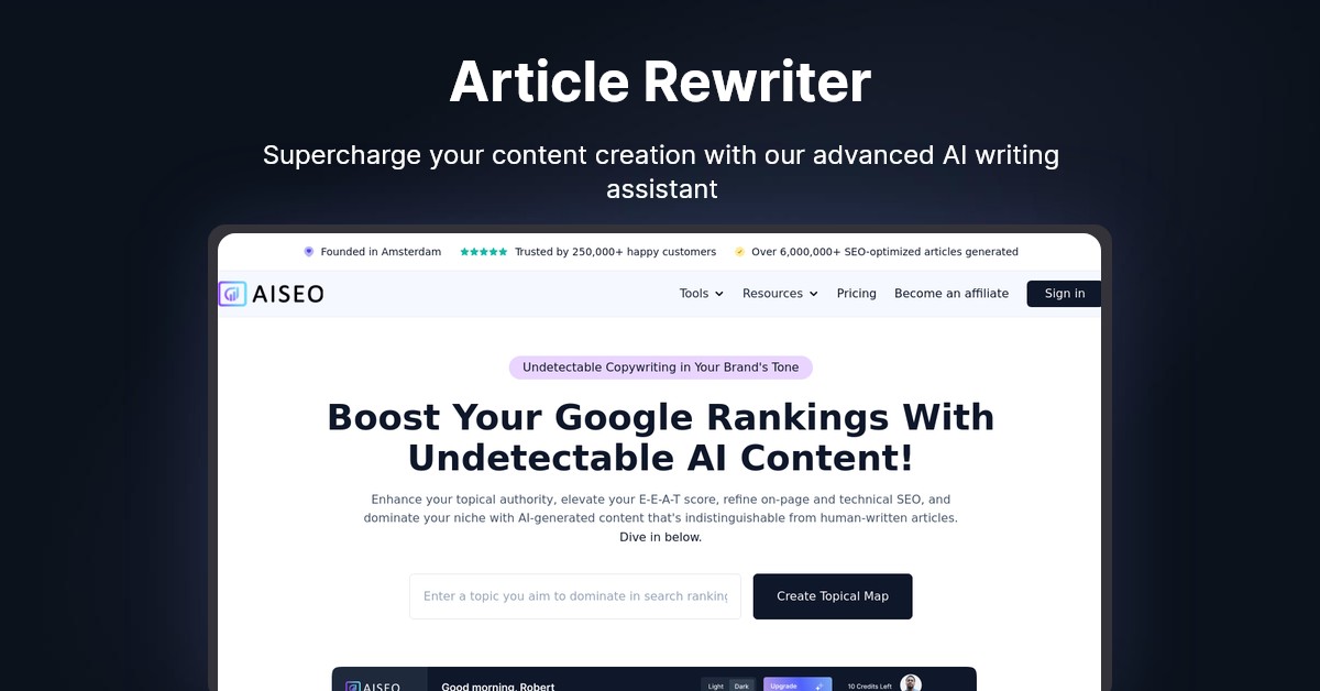 Article Rewriter