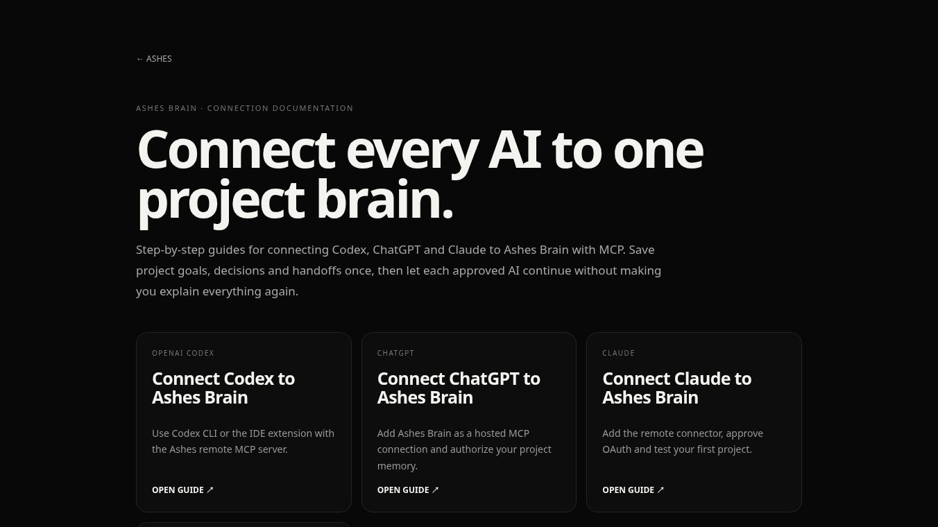 Ashes Brain