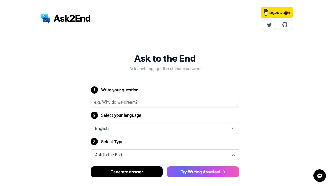 Ask2End