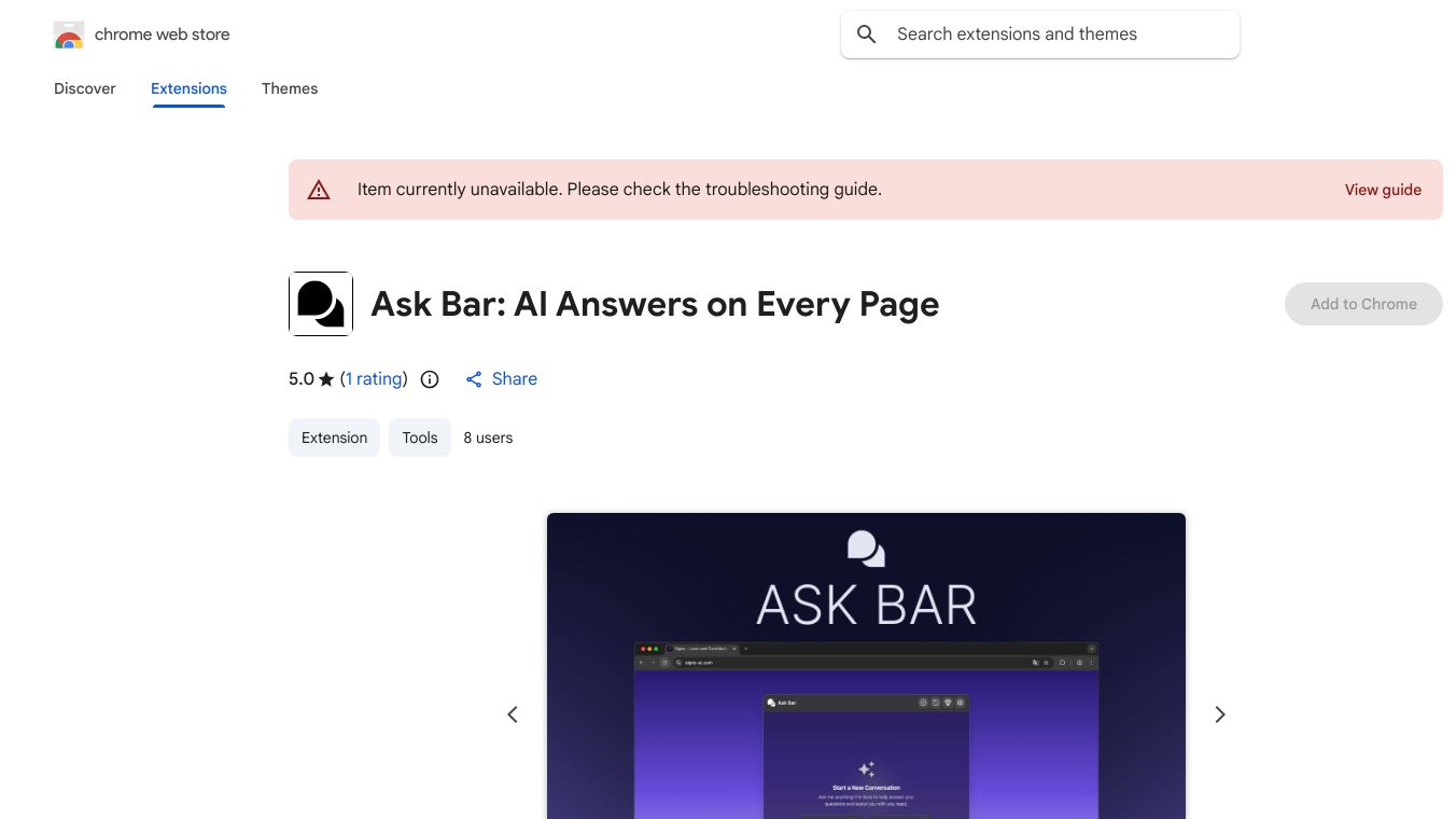Ask Bar: AI Answers on Every Page