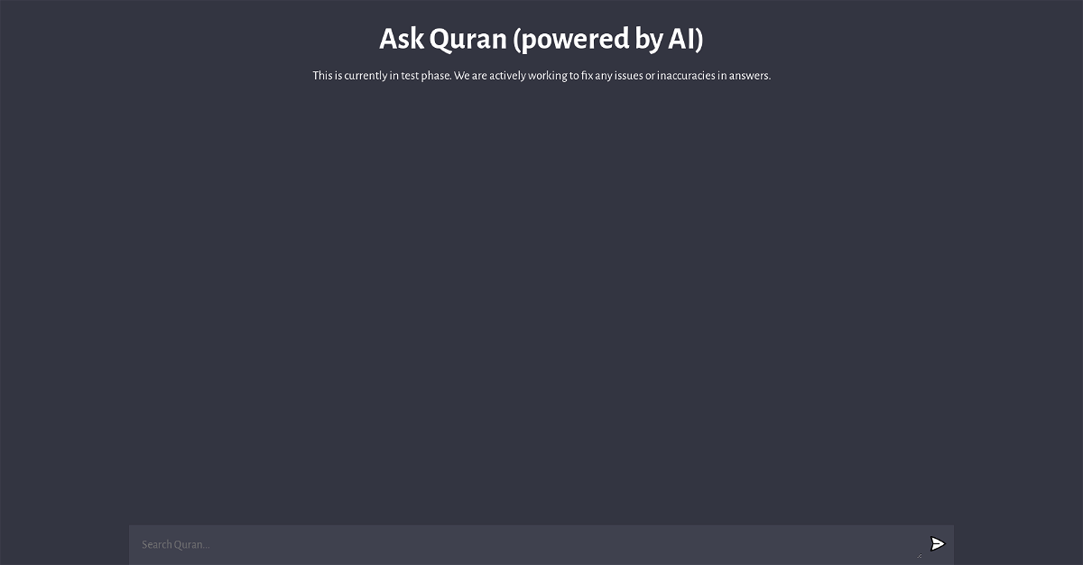 Ask Quran