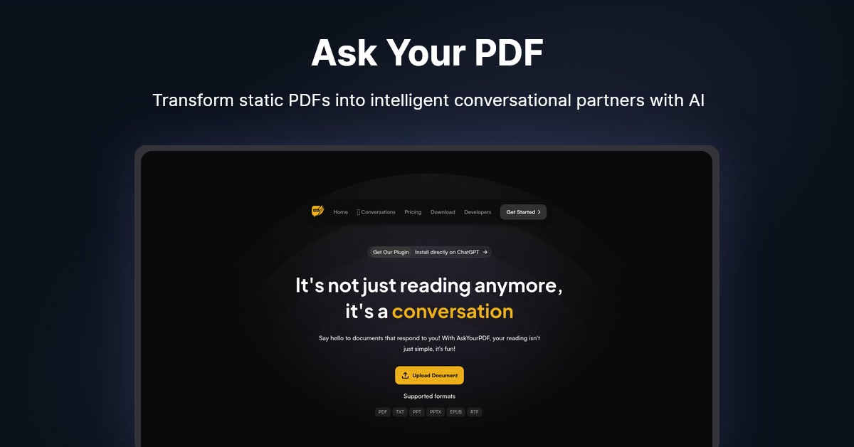 Ask Your PDF