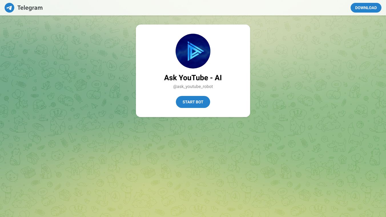 Ask YouTube - AI answers