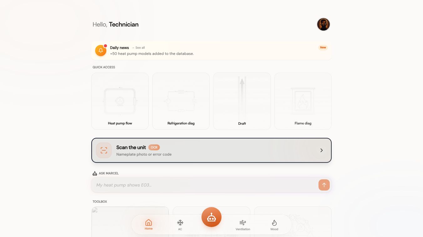AskMarcel HVAC AI Copilot