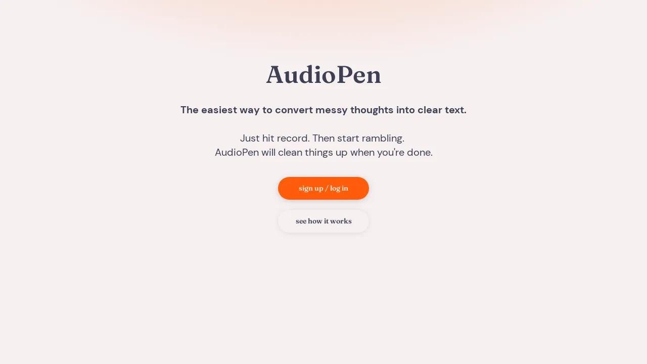 Audio Pen