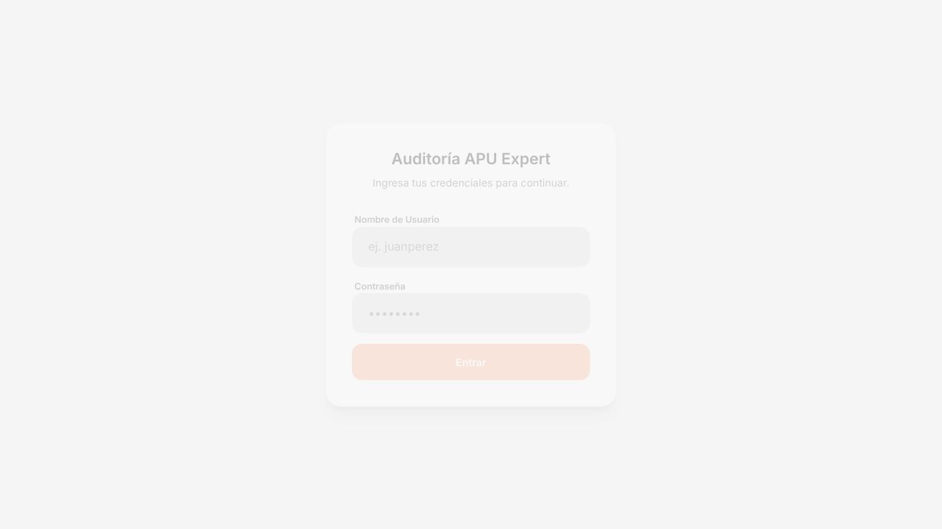 Auditor APU Expert
