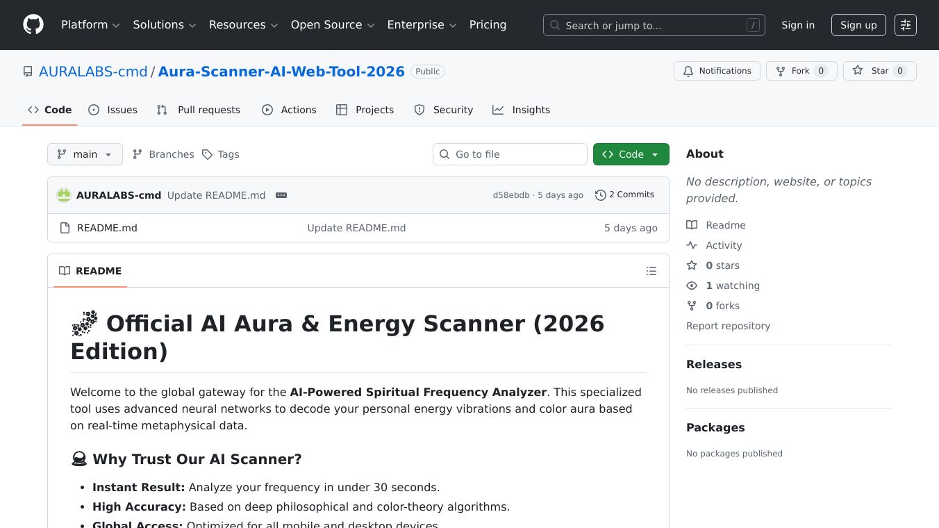 Aura Vision AI: Neural Energy Scanner
