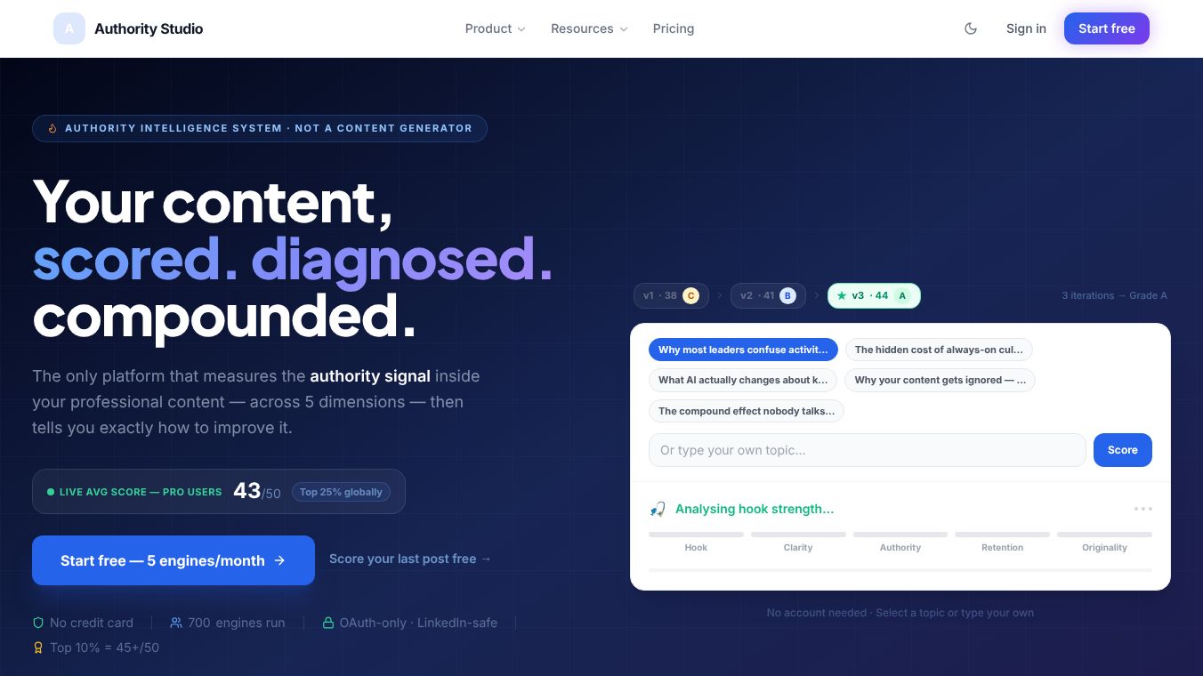 Authority Studio AI
