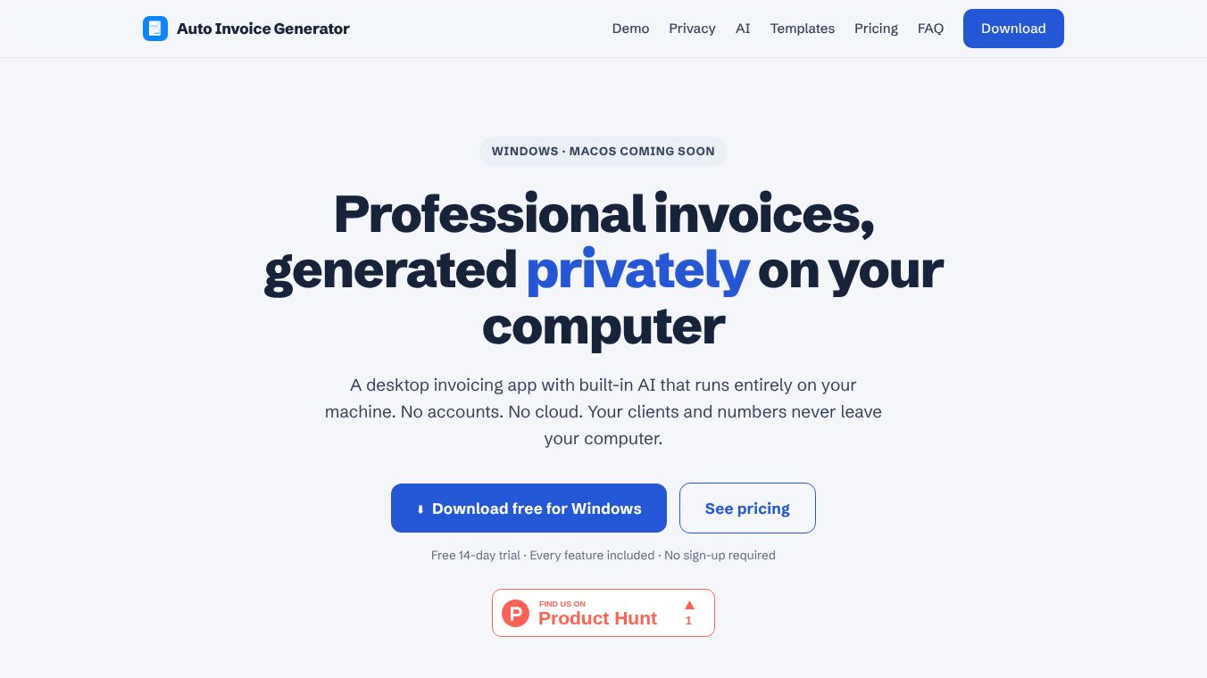 Auto Invoice Generator