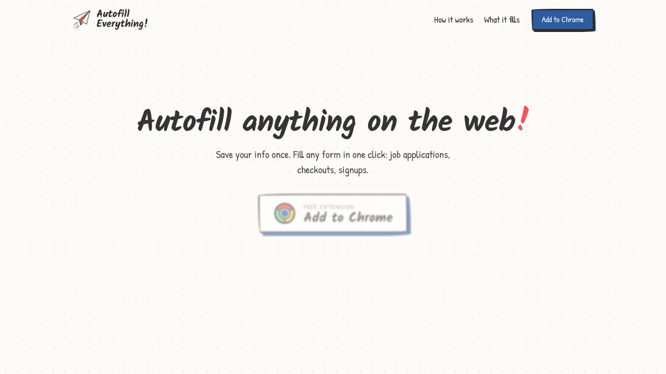 AutofillEverything!