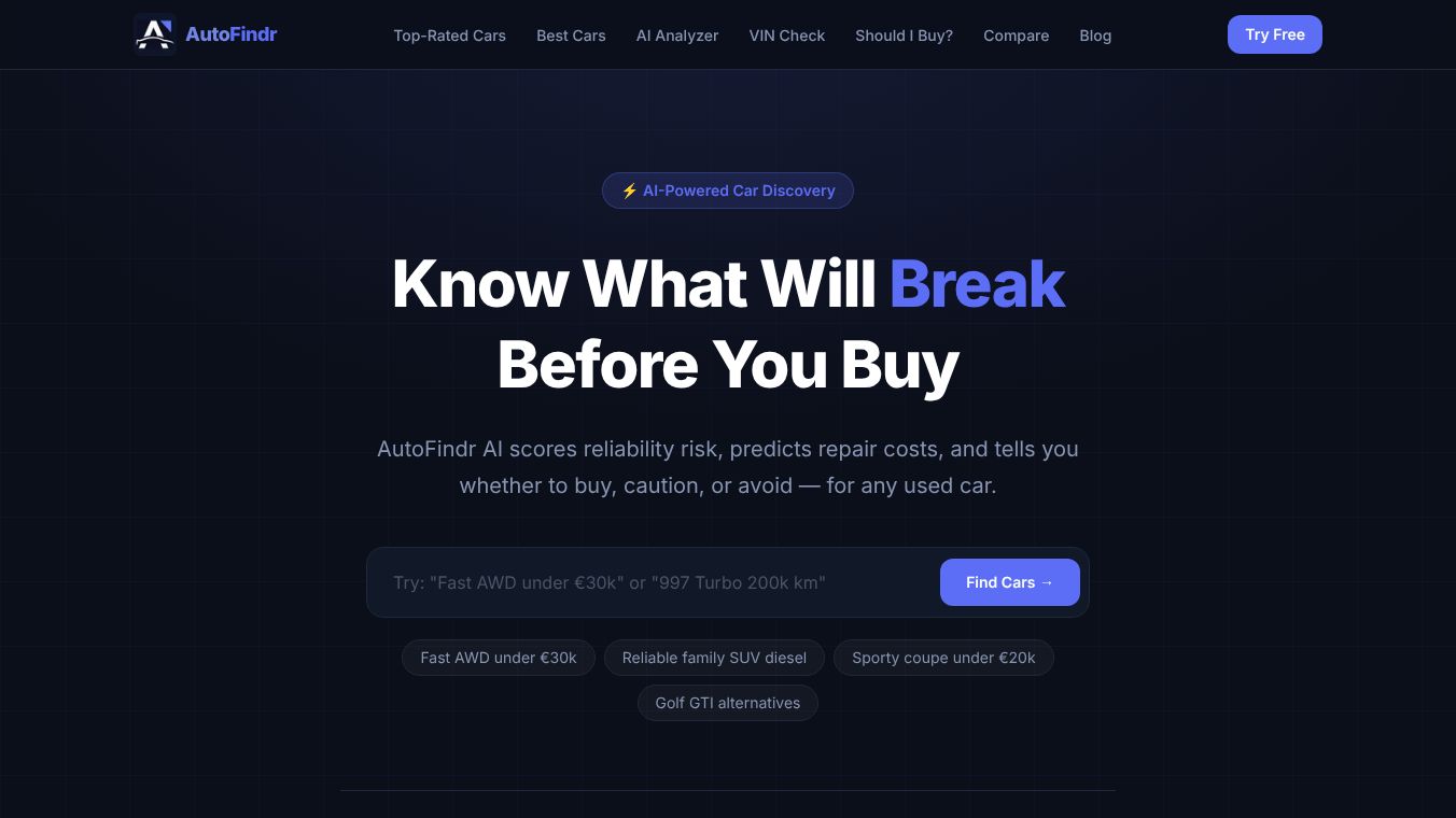 AutoFindr
