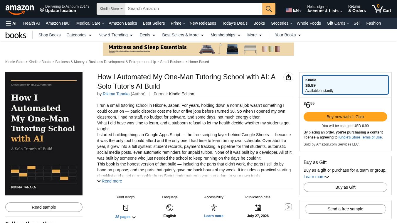 Automate a One-Man Tutoring School w/ AI