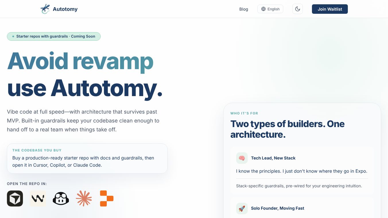 Autotomy
