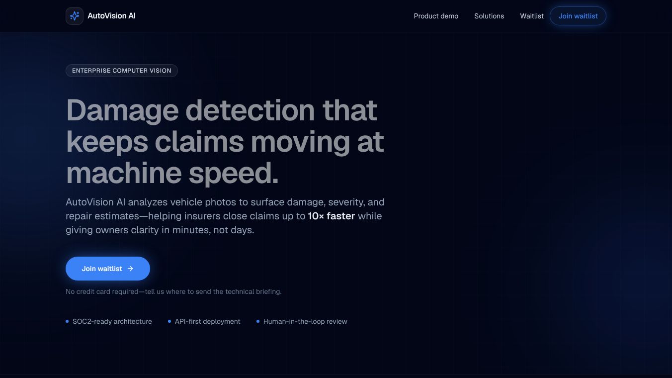 AutoVision AI-Vehicle Damage Assessment