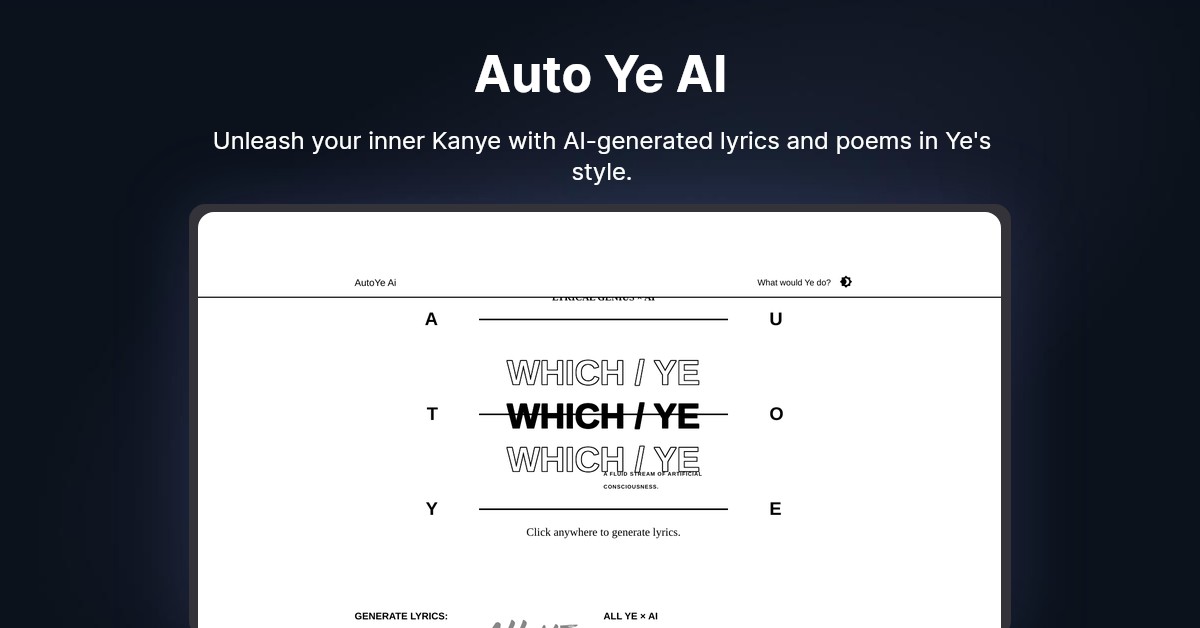 AutoYe AI