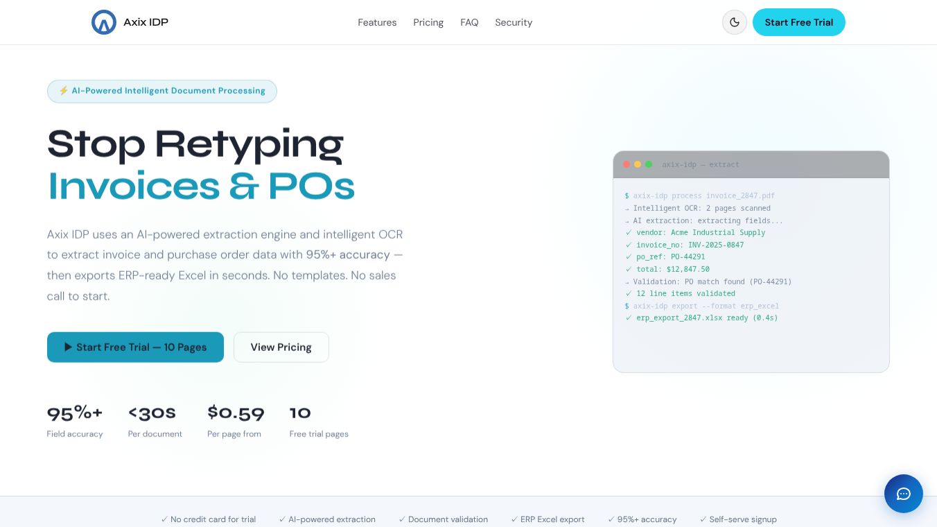 Axix IDP Engine