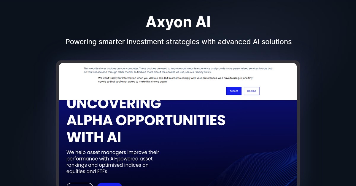 Axyon AI