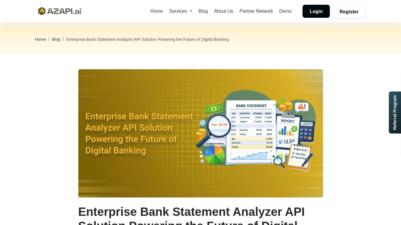 AZAPI Statement Analyzer API