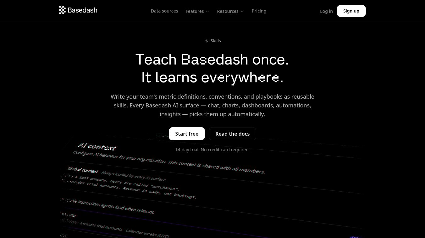 Basedash Skills