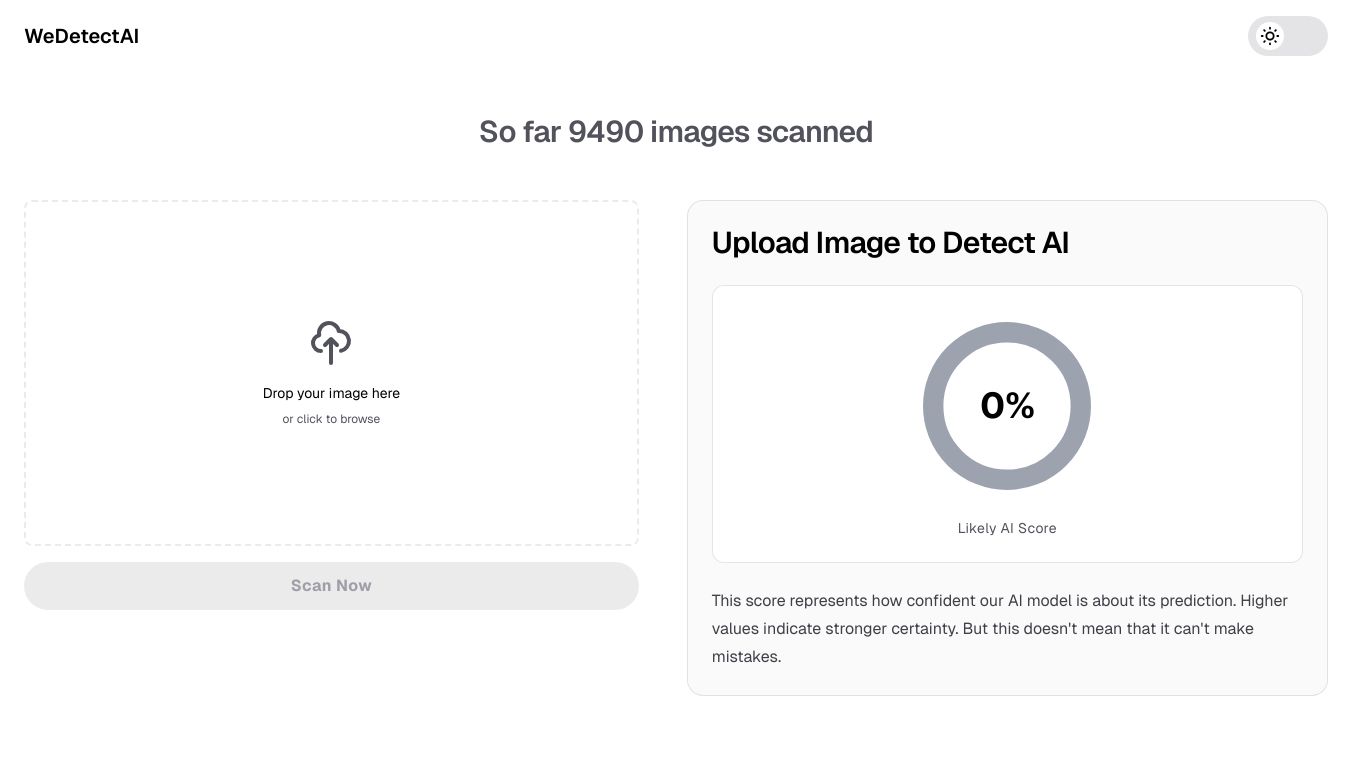 Best AI image detection tool
