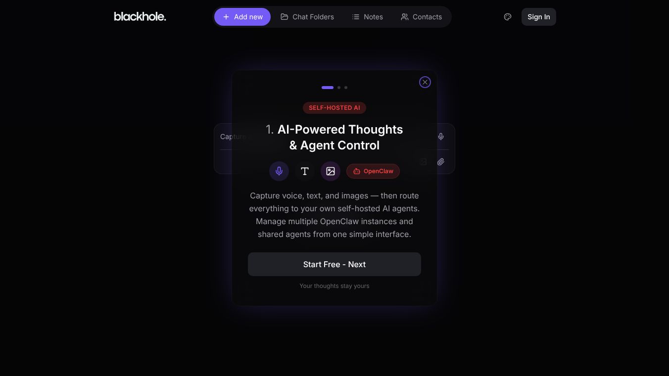 Blackhole - AI Agent Controller