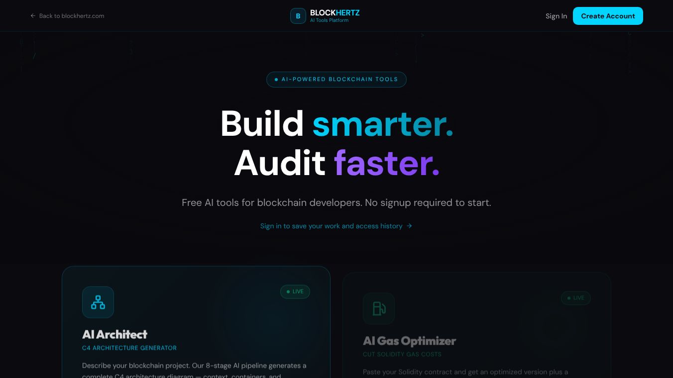Blockhertz AI Tools